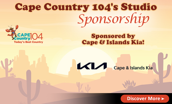 Cape Country 104 Studio is Sponsored by Cape & Islands Kia!